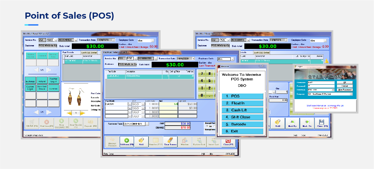 StarVision Web Mock-ERP POS-04